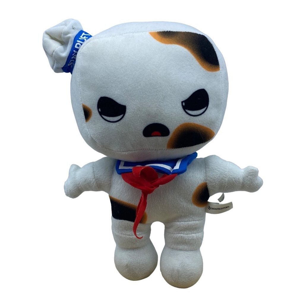 Ghostbusters Toasted Burnt Stay Puft Marshmallow Man Plush Foam Toy 12 Inch